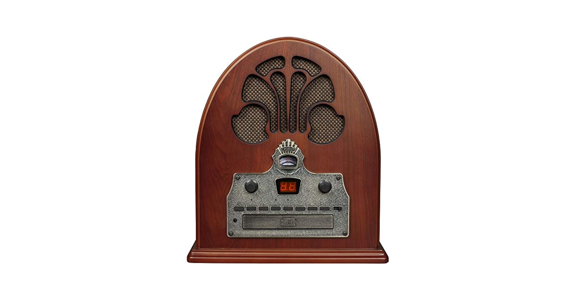 Amazon.com: Crosley CR32D-PA Cathedral Retro AM/FM Radio CD
